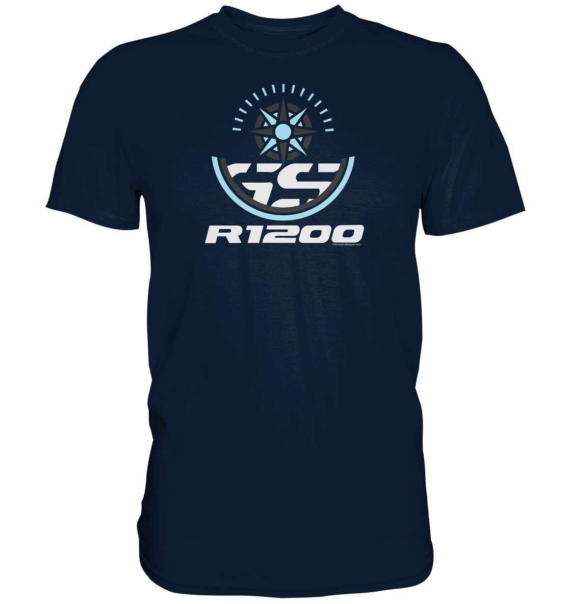 GS Motorrad R 1200 GS - Pathfinder - stylisch / modern / exklusiv - Herren Premium Shirt - GS Magazin