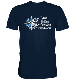 GS Motorrad F 750 GS »THE WAY IS MY JOURNEY« - Herren Premium Shirt - GS Magazin