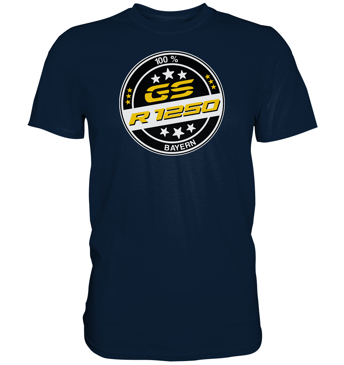 GS Motorrad R 1250 GS - 100% Bayern live - Herren Premium Shirt - GS Magazin
