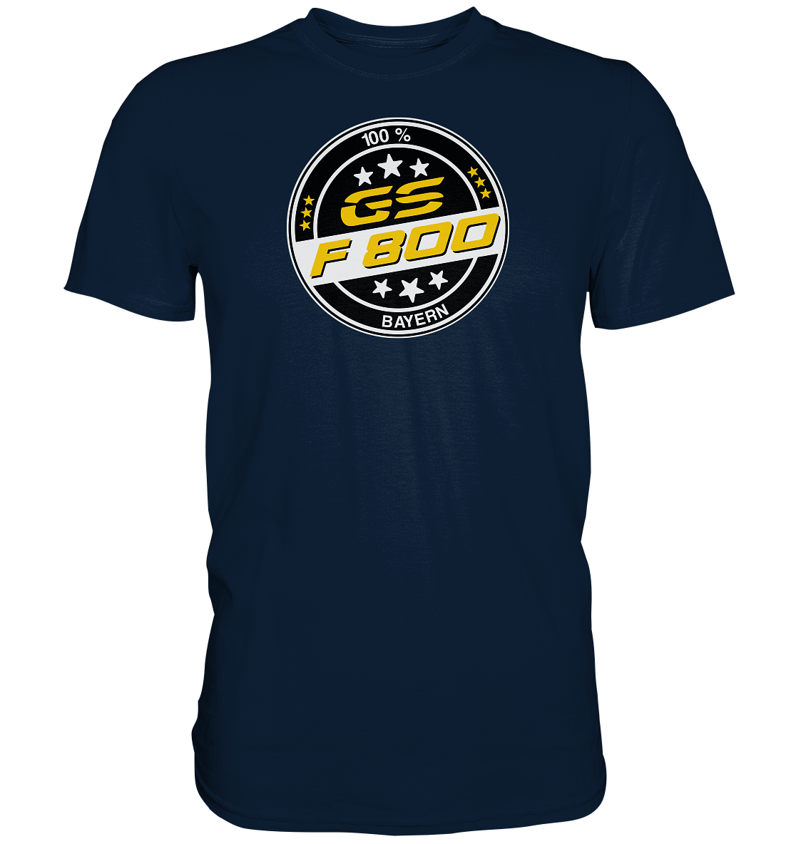 GS Motorrad F 800 GS - 100% Bayern live - Herren Premium Shirt - GS Magazin