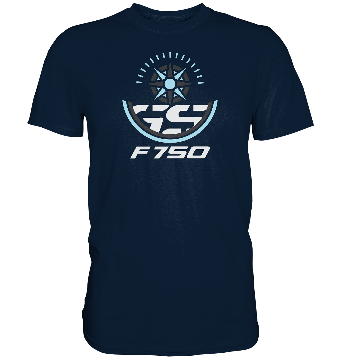 GS Motorrad F 750 GS - Pathfinder - stylisch / modern / exklusiv  - Herren Premium Shirt - GS Magazin