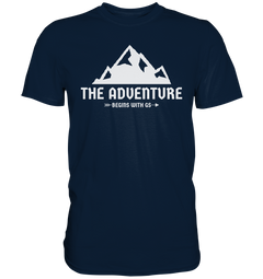 GS Motorrad »the adventure begins with GS«  - Herren Premium Shirt - GS Magazin