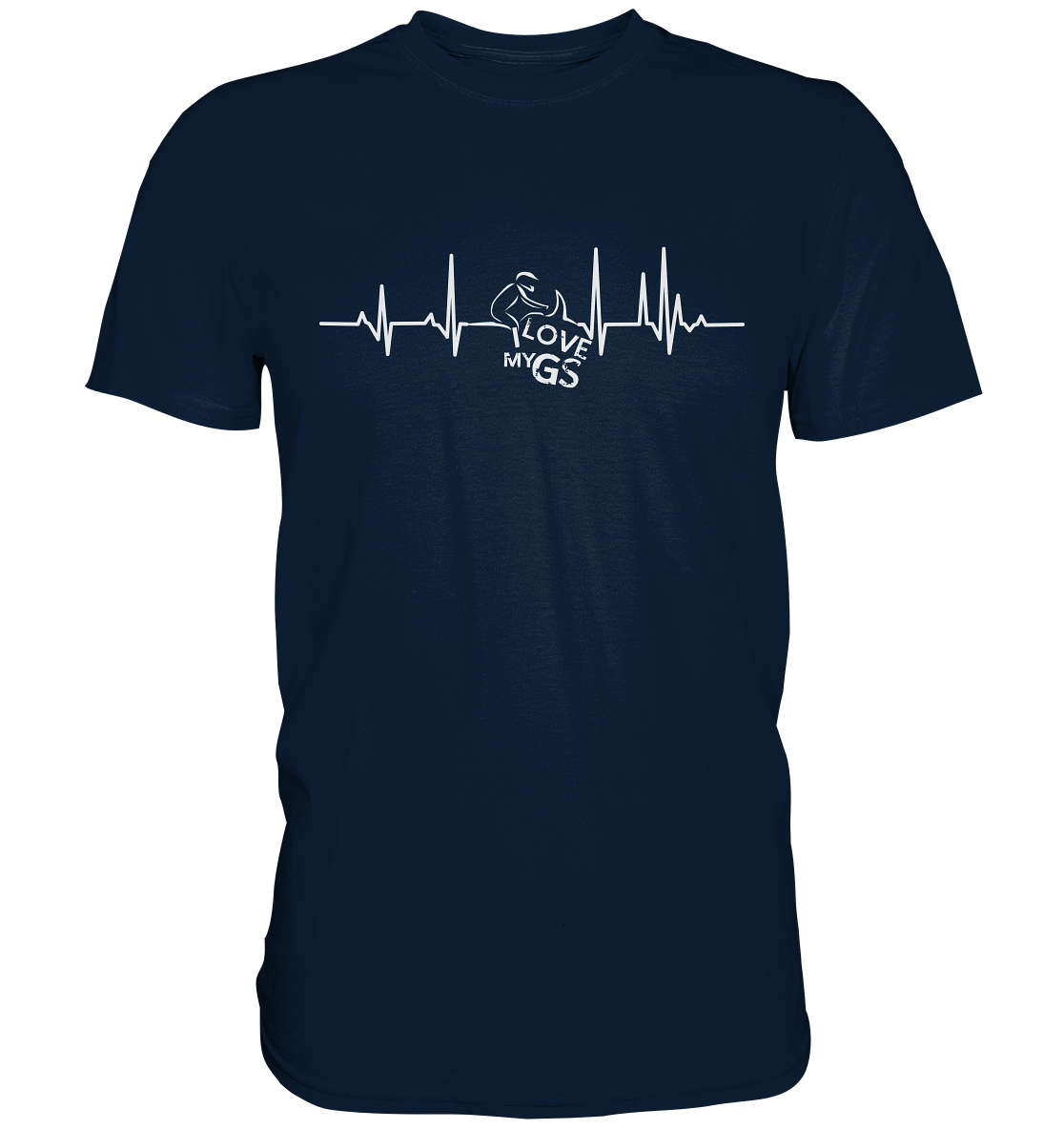 GS Motorrad »HERZSCHLAG GS« Shirt - Premium Shirt - GS Magazin