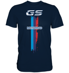 GS Motorrad "3-Stripes-Classic" R 1250 1200 1150 1100 850 800 750 700 Make Life A Ride - Premium Shirt