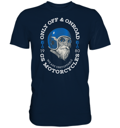 GS Motorrad "WE ARE UNSTOPPABLE - GS MOTORCYCLES" OldschoolDesign - Premium Herren Shirt - 3 Farben - GS Magazin