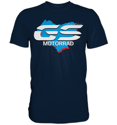 GS Motorrad "Great Heart" - Personalisiert 2 Seiten - Make Life your Ride  - Premium Shirt