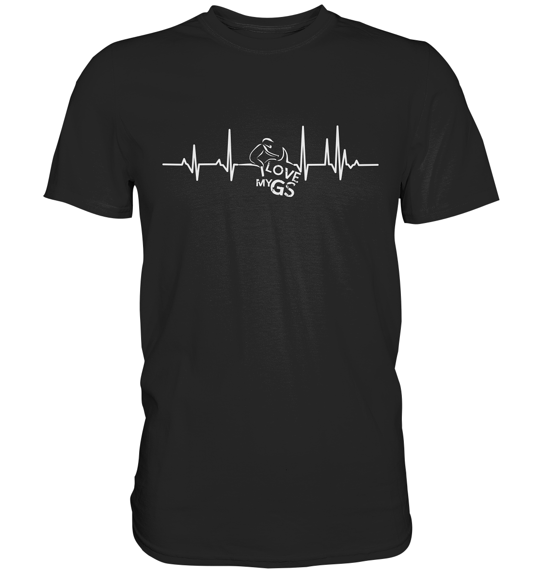 GS Motorrad »HERZSCHLAG GS« Shirt - Premium Shirt - GS Magazin