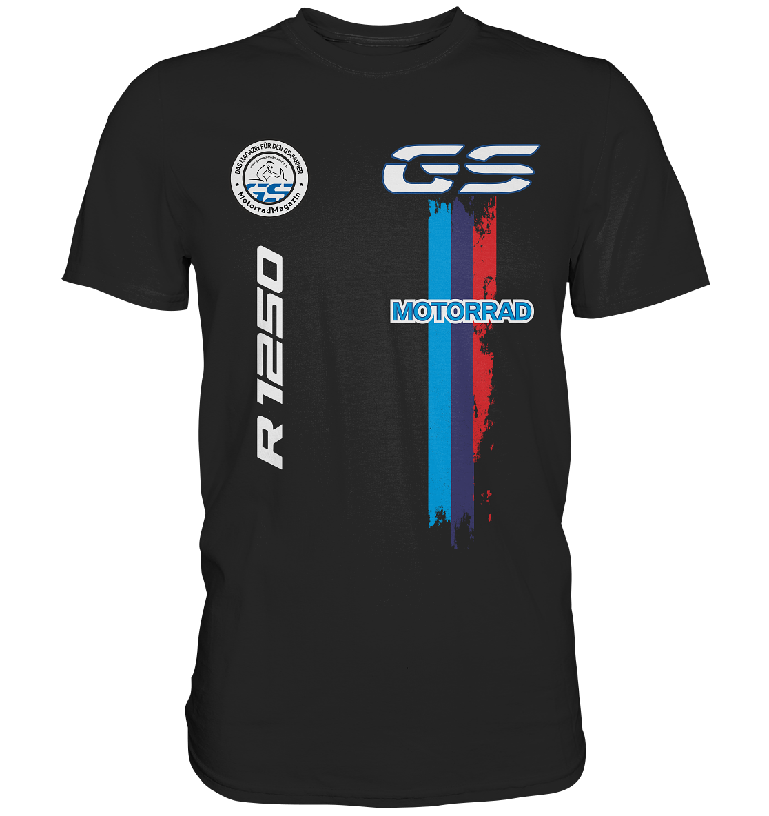GS Motorrad "3-Stripes" BMW R 1250 GS - Make Life a Ride - Premium Shirt