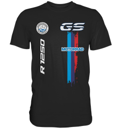 GS Motorrad "3-Stripes" BMW R 1250 GS - Make Life a Ride - Premium Shirt