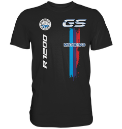 GS Motorrad "3-Stripes" BMW R 1200 GS - Make Life a Ride - Premium Shirt