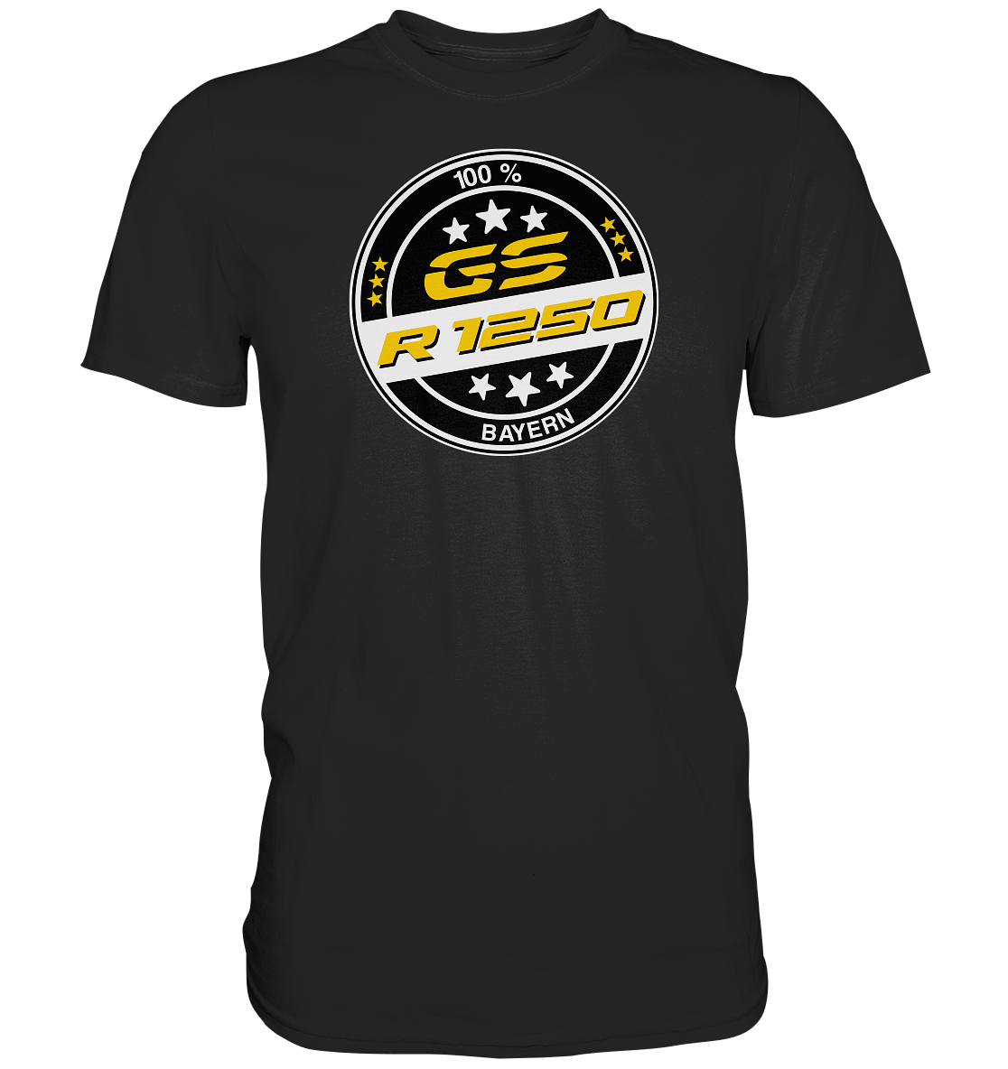 GS Motorrad R 1250 GS - 100% Bayern live - Herren Premium Shirt - GS Magazin