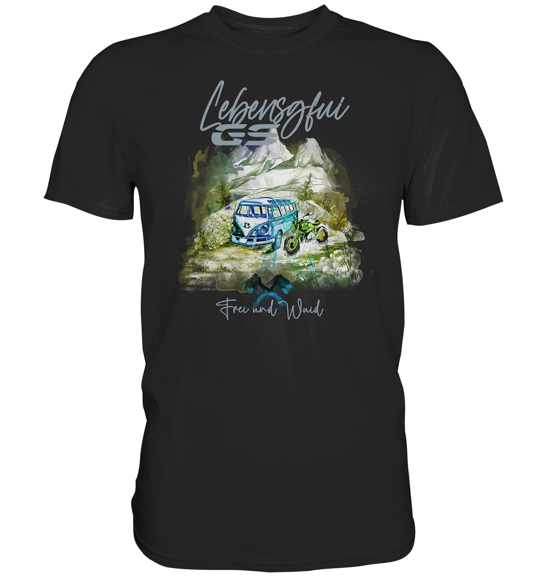 GS Motorrad Premium Trachten Shirt BMW GS 