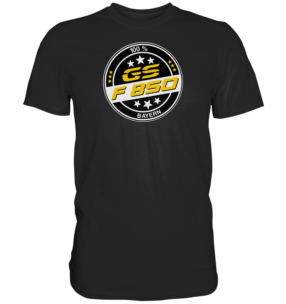 GS Motorrad F 850 GS - 100% Bayern live - Herren Premium Shirt - GS Magazin