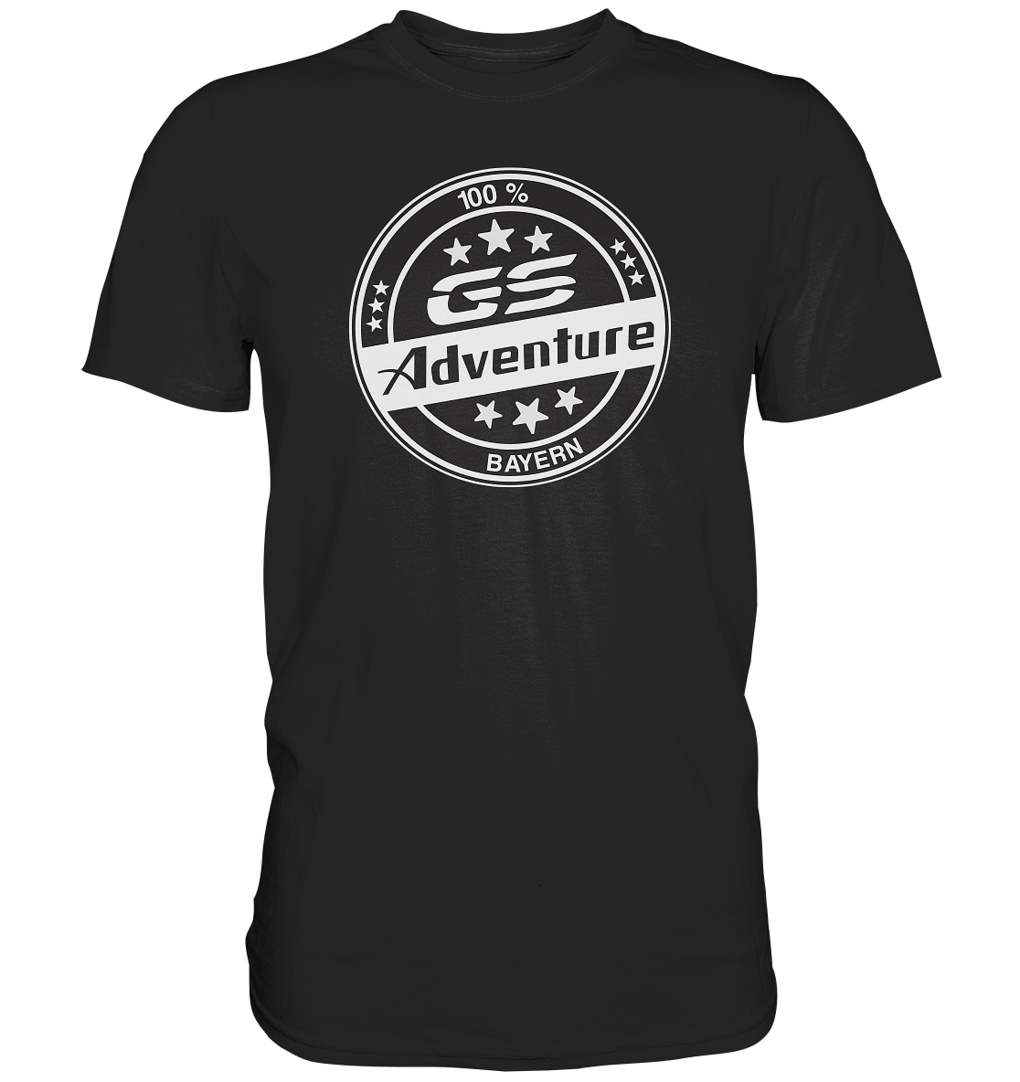 GS Motorrad "ADVENTURE 100% BAYERN"  - Herren Premium Shirt - GS Magazin