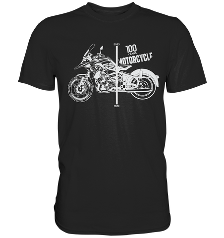 GS Motorrad 100 Jahre BMW Motorrad 1923-2023  - Premium Shirt