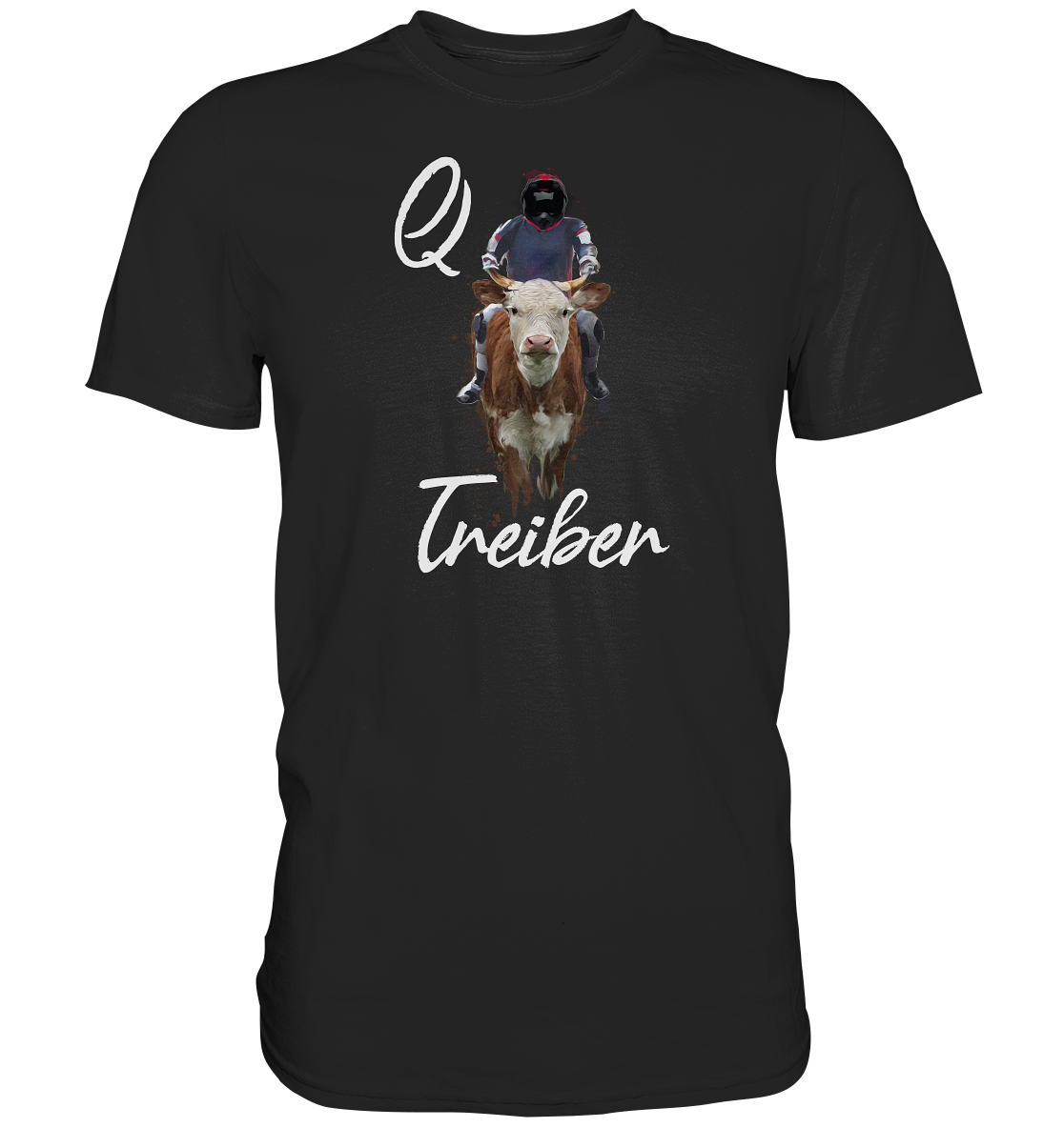 GS Motorrad "Q-Treiber Realistic"  - Premium Shirt