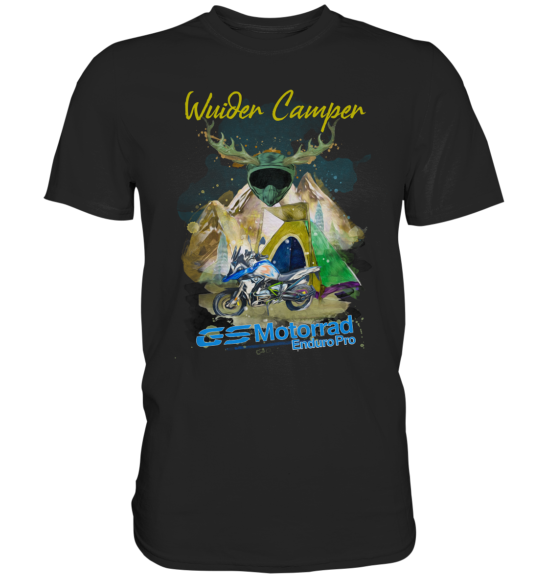 GS Motorrad Premium Trachten Style T-Shirt BMW GS 