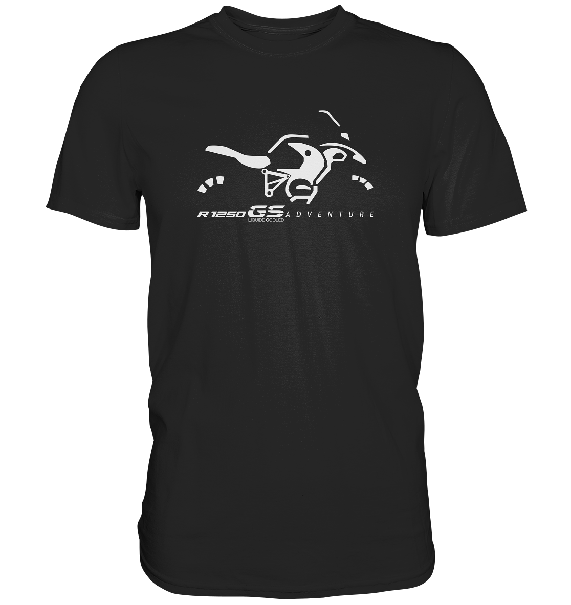 GS Motorrad »R 1250 LiquideCooled ADVENTURE« - Premium Qualität Shirt - GS Magazin