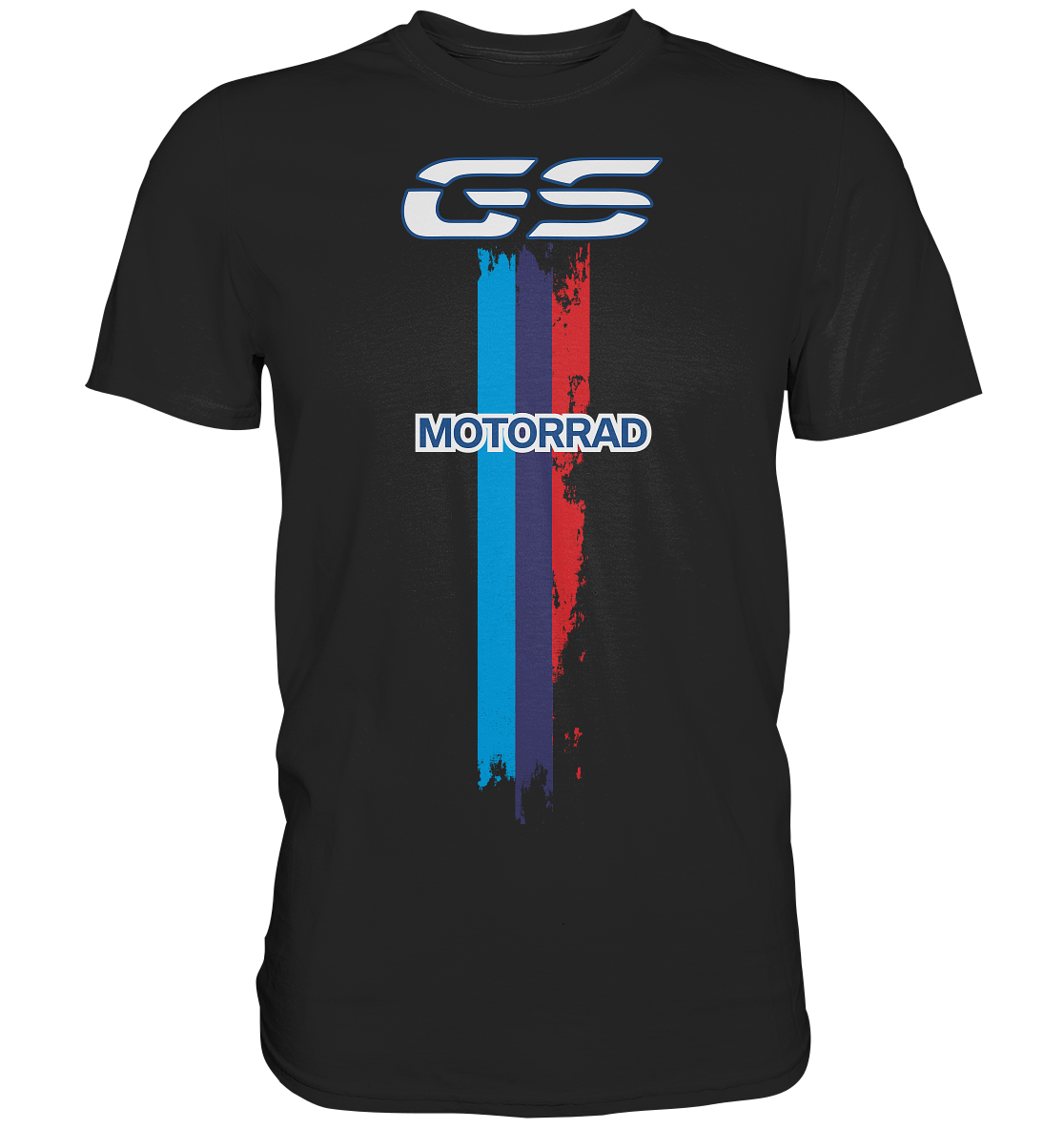 GS Motorrad "3-Stripes-Classic" R 1250 1200 1150 1100 850 800 750 700 Make Life A Ride - Premium Shirt