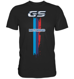 GS Motorrad "3-Stripes-Classic" R 1250 1200 1150 1100 850 800 750 700 Make Life A Ride - Premium Shirt