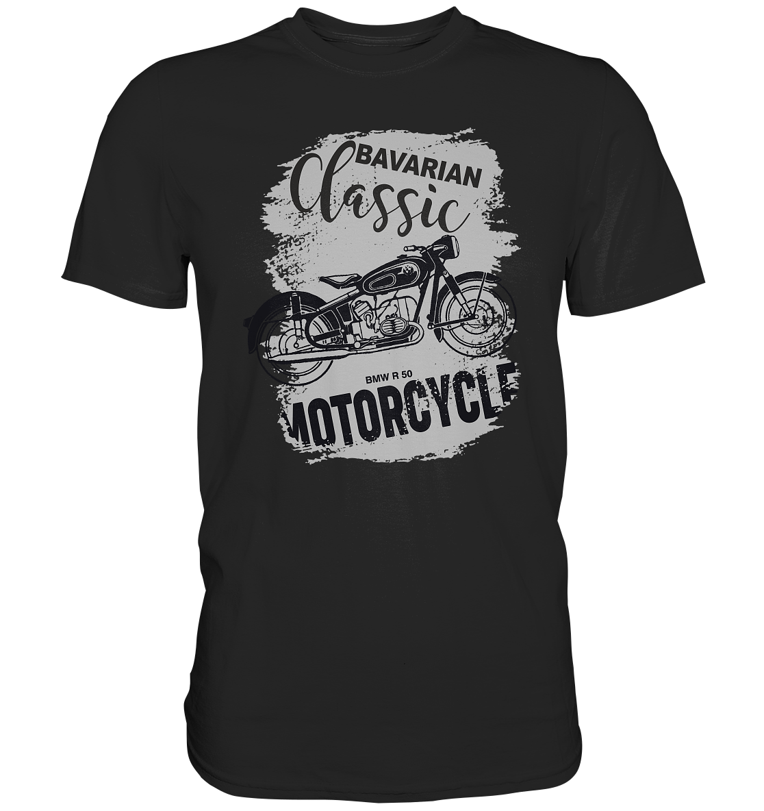 BMW R 50 Motorrad Bavarian Classic- Pionier der GS - Premium Shirt