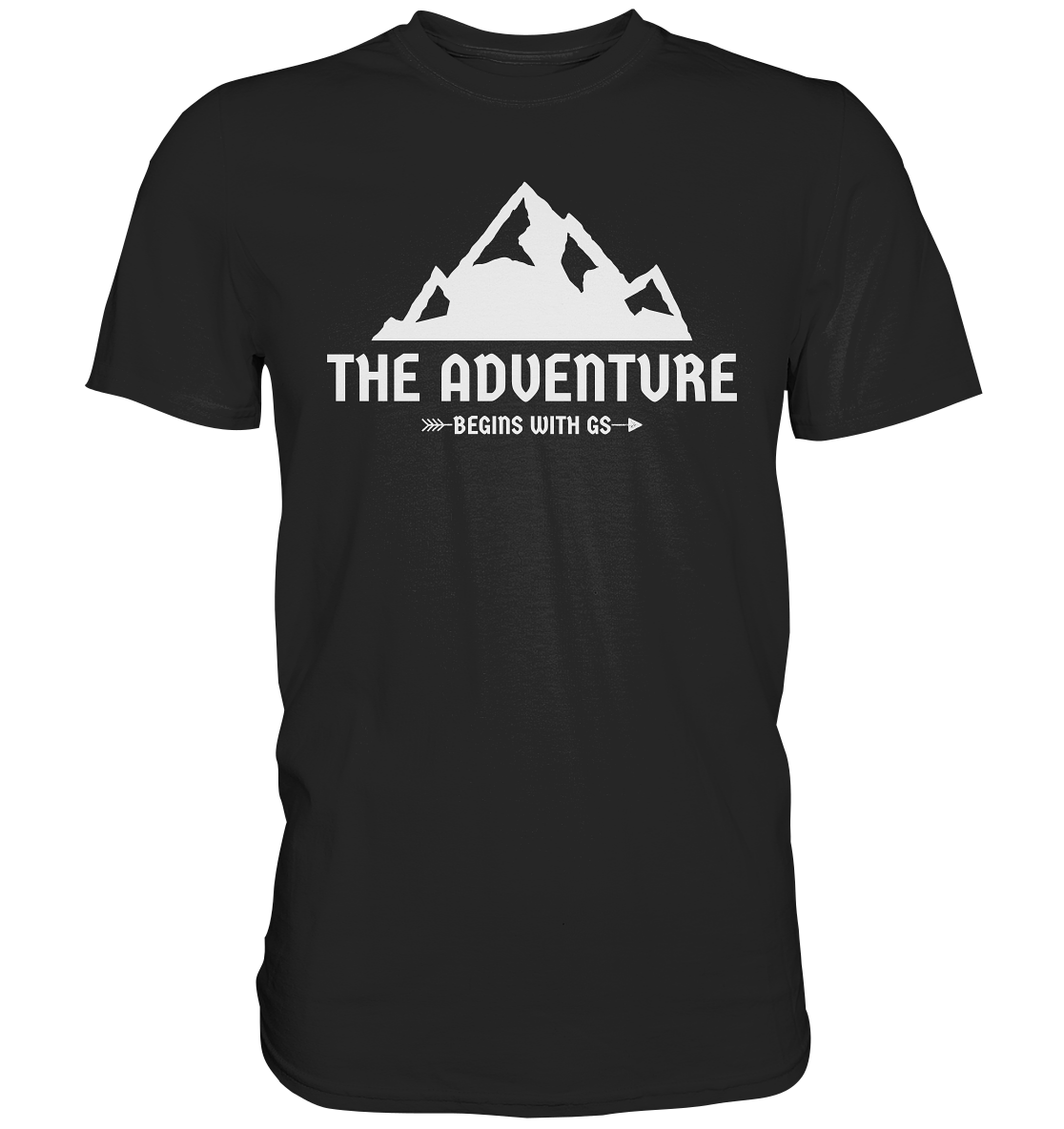 GS Motorrad »the adventure begins with GS«  - Herren Premium Shirt - GS Magazin