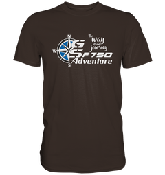 GS Motorrad F 750 GS »THE WAY IS MY JOURNEY« - Herren Premium Shirt - GS Magazin