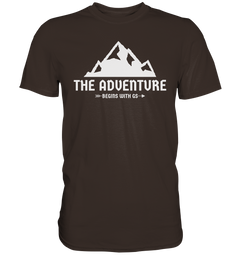 GS Motorrad »the adventure begins with GS«  - Herren Premium Shirt - GS Magazin