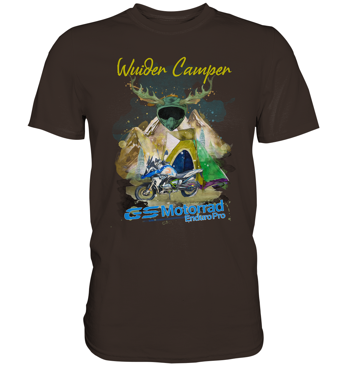 GS Motorrad Premium Trachten Style T-Shirt BMW GS 