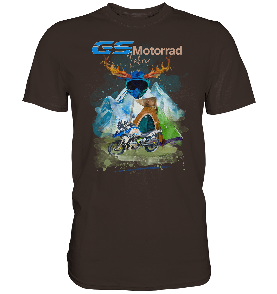 GS Motorrad Trachten Style BMW GS Premium Shirt 