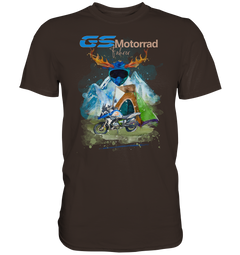 GS Motorrad Trachten Style BMW GS Premium Shirt "Franz" - 11 Farben