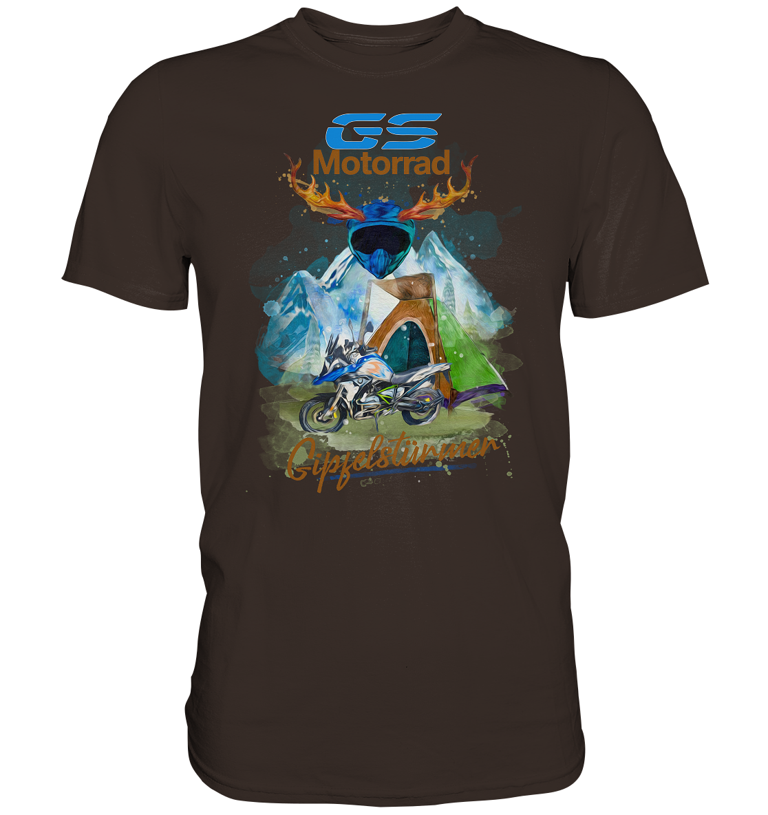 GS Motorrad Trachten-Style Premium Shirt BMW GS 