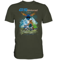 GS Motorrad Trachten Style BMW GS Premium Shirt "Franz" - 11 Farben