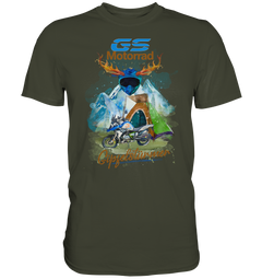 GS Motorcycle Traditional Style Premium Shirt BMW GS "Carsten" - 9 Colors