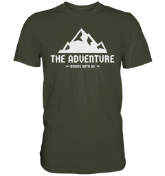 GS Motorrad »the adventure begins with GS«  - Herren Premium Shirt - GS Magazin