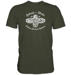 GS Motorrad »Lieben.Lachen.Fahren« Gelände + Straße Boxermotor - Premium Shirt - GS Magazin