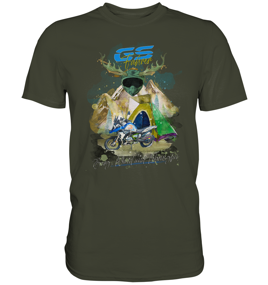 GS Motorrad Premium Trachten Shirt BMW GS 