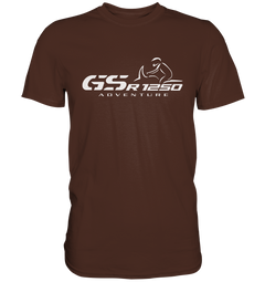 GS Motorrad »R 1250 ADVENTURE« Premium T-Shirt für GS Fahrer - GS Magazin