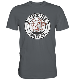 GS Motorrad Q-Treiber - 100% GS Freak - Premium Shirt - in drei Farben lieferbar - GS Magazin