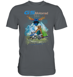 GS Motorrad Trachten Style BMW GS Premium Shirt "Franz" - 11 Farben