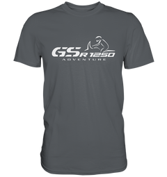 GS Motorrad »R 1250 ADVENTURE« Premium T-Shirt für GS Fahrer - GS Magazin