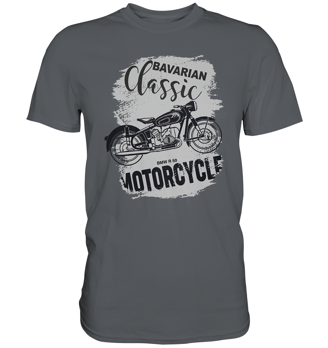 BMW R 50 Motorrad Bavarian Classic- Pionier der GS - Premium Shirt