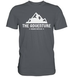 GS Motorrad »the adventure begins with GS«  - Herren Premium Shirt - GS Magazin