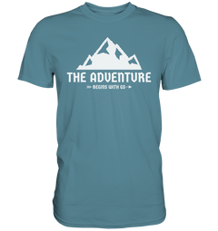 GS Motorrad »the adventure begins with GS«  - Herren Premium Shirt - GS Magazin