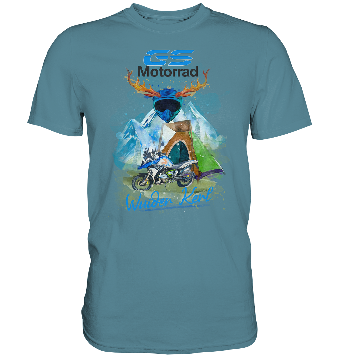 GS Motorrad Premium Trachten Shirt BMW GS 