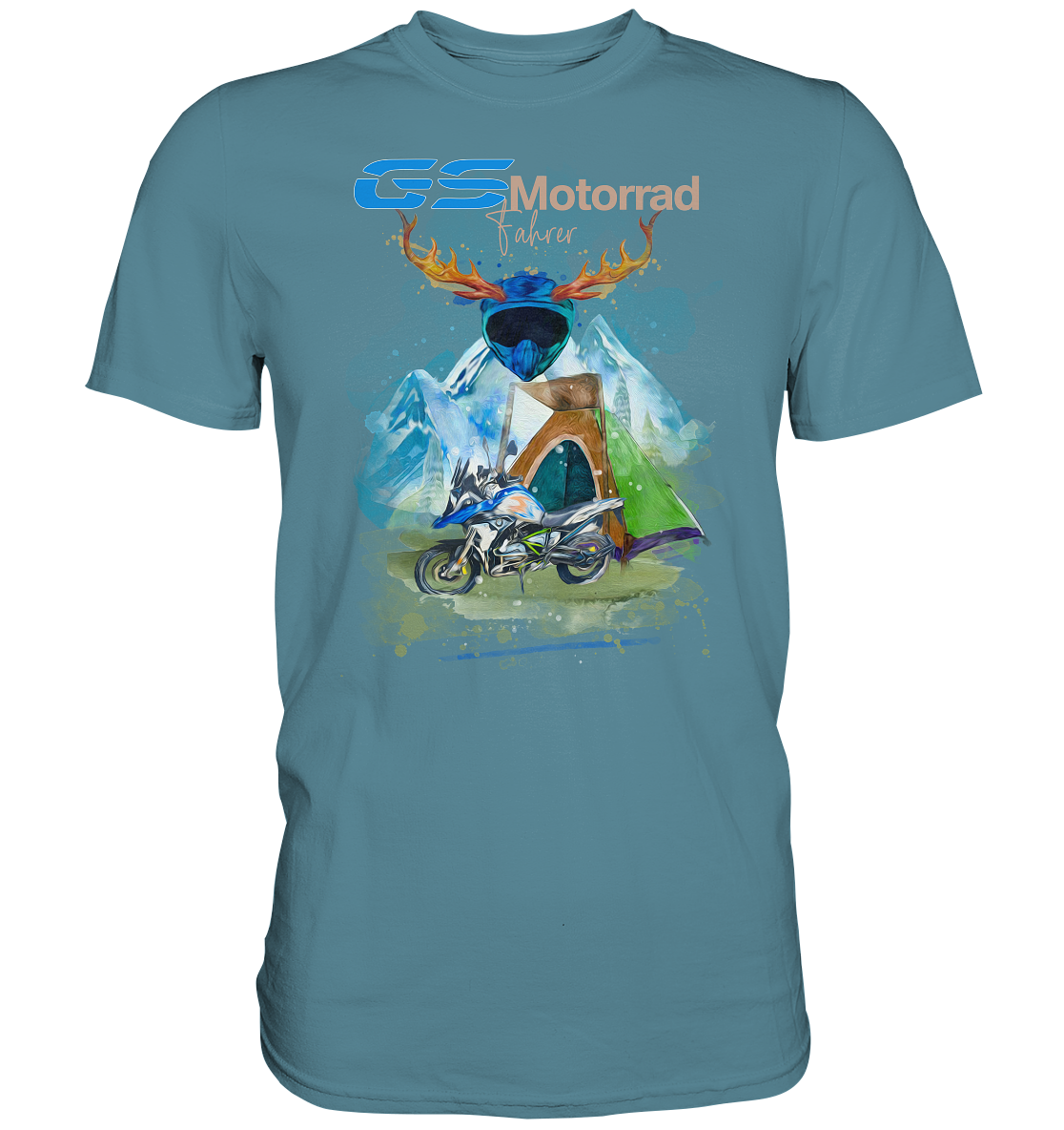 GS Motorrad Trachten Style BMW GS Premium Shirt 