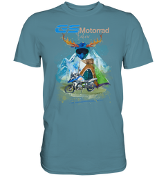 GS Motorrad Trachten Style BMW GS Premium Shirt "Franz" - 11 Farben