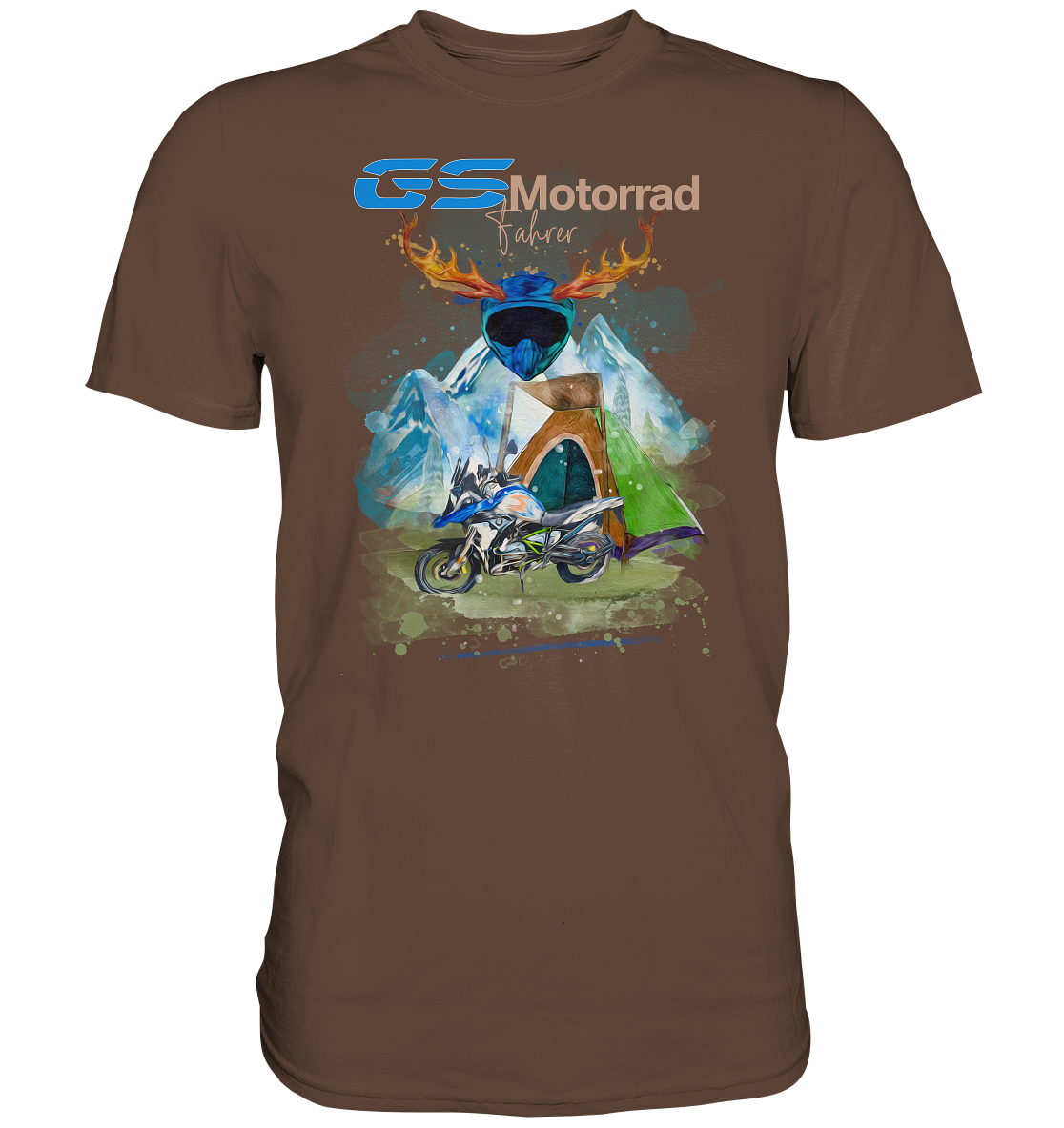 GS Motorrad Trachten Style BMW GS Premium Shirt 