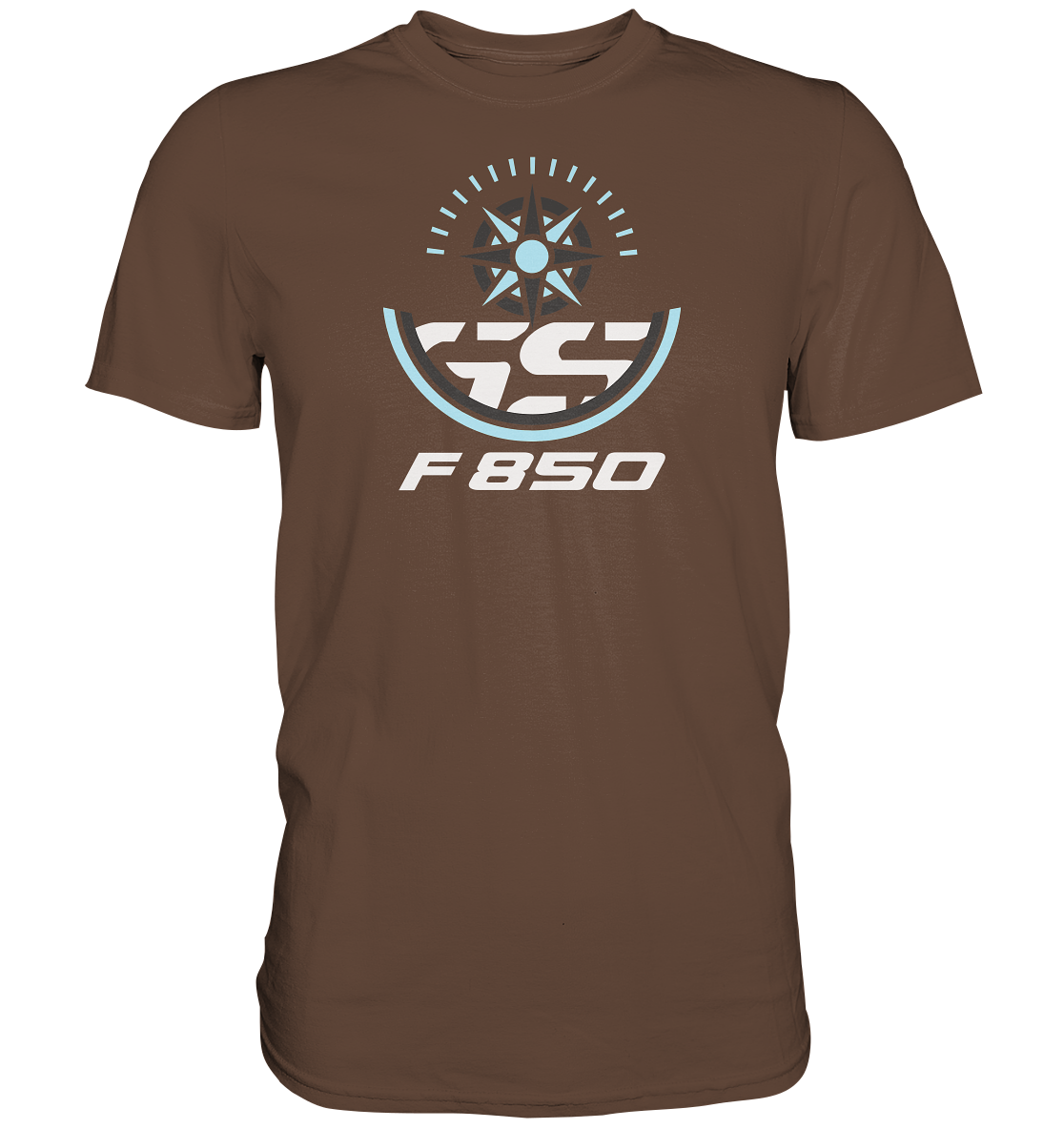 GS Motorrad F 850 GS - Pathfinder - stylisch / modern / exklusiv - Premium Herren Shirt - GS Magazin