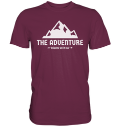 GS Motorrad »the adventure begins with GS«  - Herren Premium Shirt - GS Magazin